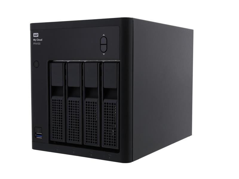 WD 8TB My Cloud PR4100 Pro NAS - Network Attached Storage Model WDBNFA0080KBK-SESN _118MC